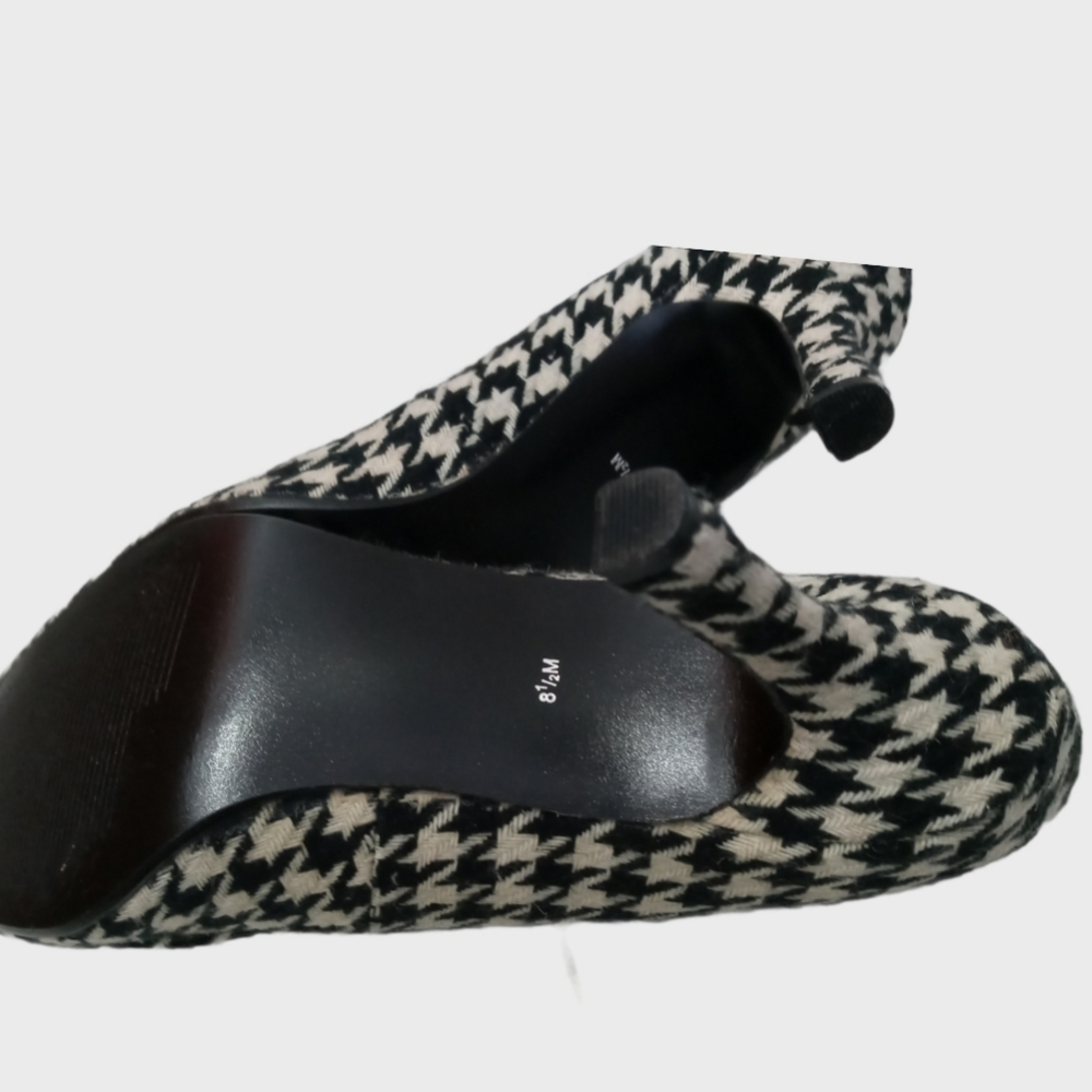 Amanda Smith Houndstooth Pumps Size 8.5 - Picture 6 of 7